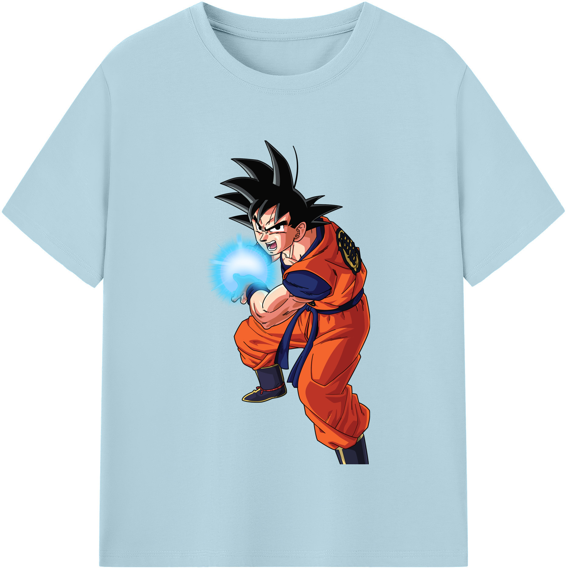 （画像用） ドラゴンボール 孫悟空（そん ごくう）Son Goku カカロット DRAGON BALL Kakarotto 綿100％半袖Tシャツ（フロントプリント）